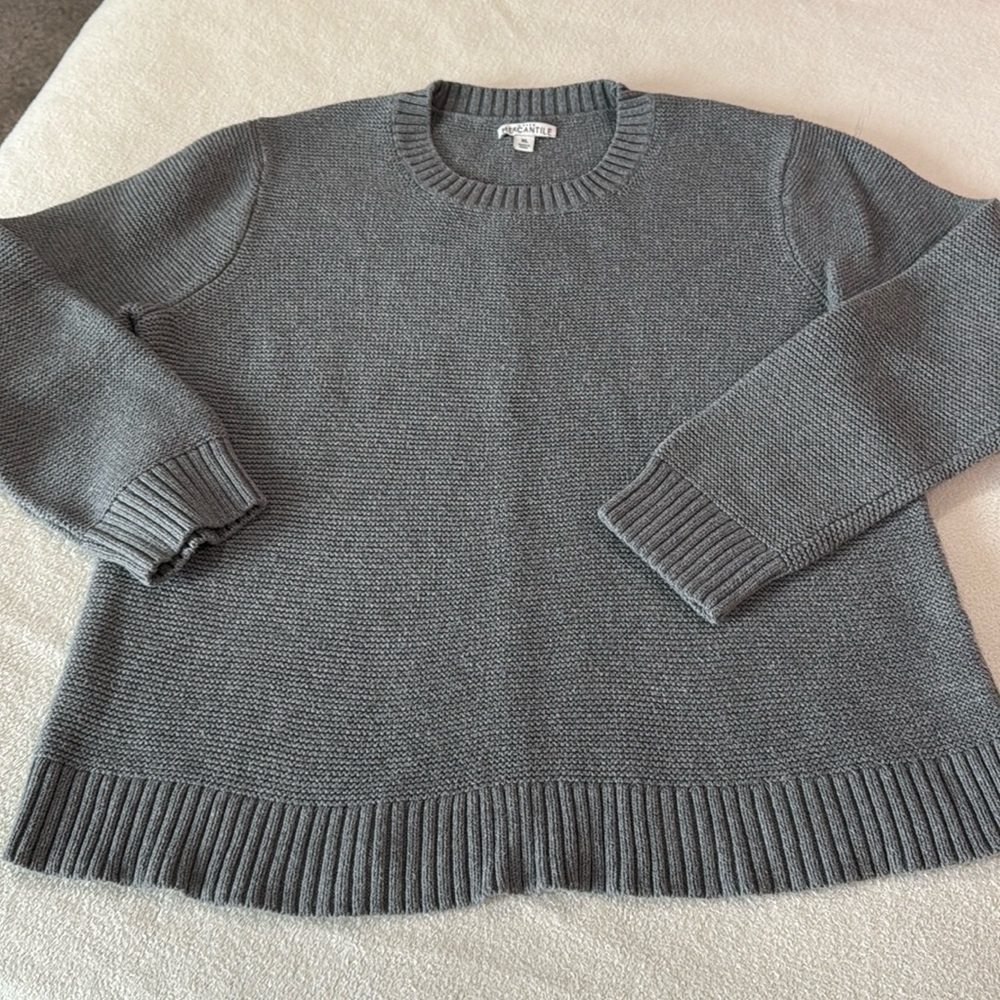 J Crew Mercantile Sweater XL Gray